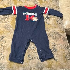 Boys Long sleeve pant onesie